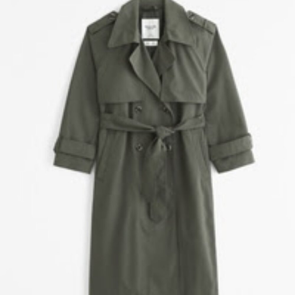 NWT Abercrombie Trench Coat